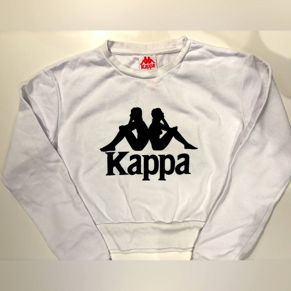 Kappa Women S Cropped white shirt